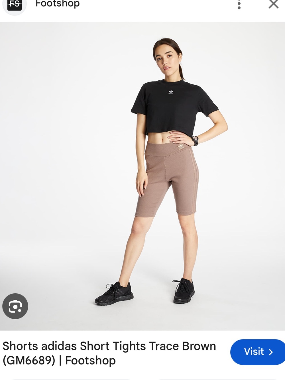 adidas Women’s Trace Brown Bike Shorts